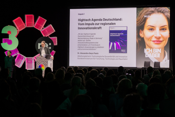 Abteilungsleiterin Technologische Souveränität & Innovation am BMFTR Dr. Alexandra-Gwyn Paetz